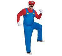 Super Mario Bros DIS10775T Deluxe Costume, Men, Medium