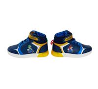 Super Mario Bros Hi Top Trainers Blue EU 32 / UK 13 Child