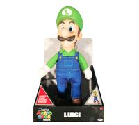 The Super Mario Bros Movie 2023 Luigi Poseable Plush 14" Tall New Kids Toy 3+