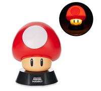 Super Mario Bros. Mushroom Collectible Figure Light, Officially Licensed Nintendo Merchandise