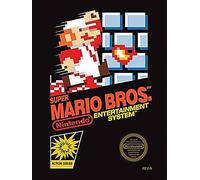 Super Mario Bros. "NES Cover Canvas Print, Multi-Colour, 60 x 80 cm
