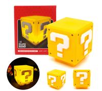 Super Mario Bros Question Block LED Night Light Atmosphere Lamp Kids Gift Decor