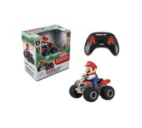 Carrera RC Mario Quad, 2.4GHz Remote Controlled Car for Exciting Races, Original Licence, Up to 8 Minutes Driving, Time Includes Pneumatic Tyres, A Must for Mario Fans of All Ages, 8cm in Length
