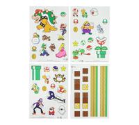 Super Mario Bros Refrigerator Magnets - Officially Licensed By Nintendo, 63 Iconic Mario Character Magnetic Set, Retro Gaming Gift Decor for Whiteboards, Fridge & Locker Decorations | Paladone
