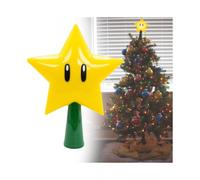 Super Mario Bros Star Light Light Up Holiday Xmas Tree Topper Party Decor Lamp