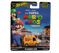 Super Mario Bros The Movie Model DieCast Box Plumber Van from Scale 1/64 Length 5 cm HXF03