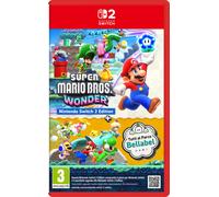 Super Mario Bros. Wonder for Nintendo Switch 2 - Physical Media, White