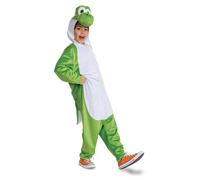 Super Mario Bros. Yoshi Hooded Child Jumpsuit Costume
