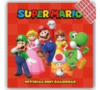 Super Mario Calendar 2027 | Official Nintendo Super Mario Calendar | with Character Artwork | Mario, Luigi, Yoshi & Friends Gift