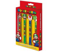 Super Mario (Characters) 4Pk Erasable Gel Pens, Official Licensed Pen