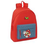 Safta Super Mario 20.80l Backpack Red Kids