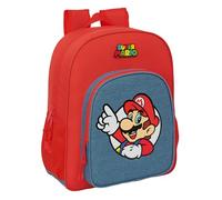 Safta Super Mario 15l Backpack Red Kids
