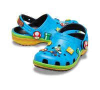 Crocs Unisex Kids, Super Mario Core Classic Clog K, Multi, 2 UK