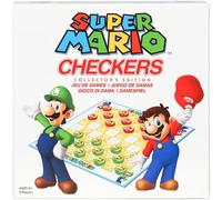 Goliath Games: Super Mario Collector's Edition Checkers Set | Mario Themed Draughts Board Game for Kids & Adults | For 2 Players Ages 6+