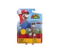 Super Mario Dry Bones Action Figure 4 Inch with Coin