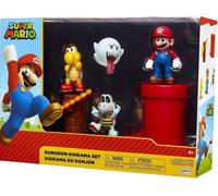 Super Mario Dungeon Diorama Set Playset Figure JAKKS PACIFIC