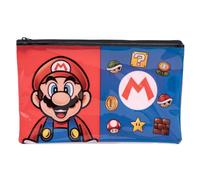 Super Mario Essential Pencil Case (One Size) (Blue/Red)