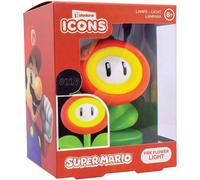 Super Mario Fire Flower 3D Icons Mini Desktop Light Lamp