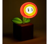 Paladone Super Mario Fire Flower LED Lamp, Officially Licensed Nintendo Desk Light for Gamers, USB Powered Home Décor Gift