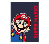 Super Mario Fleece Blanket Super Mario Multicolor
