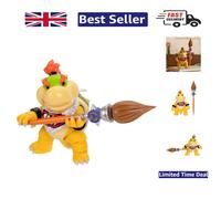 Super Mario Galaxy Bowser Jr. Action Figure with Paint Brush - 5" Collectible