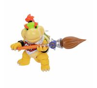 The Super Mario Galaxy Movie Bowser Jr. 5" / 12.7cm Action Figure with Accessory, Officially Licensed by Jakks Pacific, 17 Points of Articulation, Includes Paint Brush Accessory, for Ages 3+