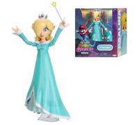 Super Mario Galaxy Movie Rosalina 13cm Figure | Officially Licensed by Jakks Pacific, 10 Points of Articulation, Includes Wand, for Ages 3+