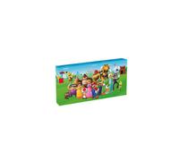 Super Mario Group Light Up Canvas Multicoloured (15.5Cm X 4Cm X 30Cm)
