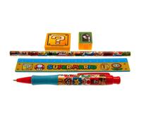 Super Mario Group Stationery Set (Pack Of 5) Multi