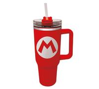 Super Mario Icon 1200ml Tumbler in Red Super Mario Red