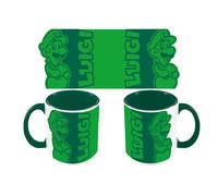 Super Mario Inner Two Tone Luigi Mug