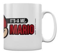 Super Mario It´s A Me Mario Mug In White White One Size