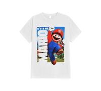 Super Mario - It's A Me Mario White - T-Shirt - white - M - 100% Cotton,Jersey M