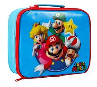 Super Mario Kids Insulated Lunch Bag with Carry Handle - BPA Free | Waterproof Toddler Packed Lunch Box Bag, Perfect Size for Packing Hot or Cold Snacks School & Travel | Back to School Gifts