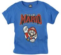 Super Mario Kids - It's A Me, Mario T-Shirt blue 10 Years