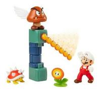 Super Mario Lava Castle Diorama Playset Figure JAKKS PACIFIC
