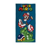 Mario Leaping kids Beach Towel - Multicoloured