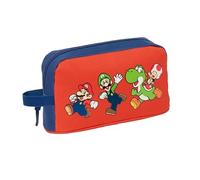 Super Mario Mamma MIA - Thermal Breakfast Holder, Thermo, Pencil Case, Quality and Maximum Resistance, Meal Holder, Recreation, 21.5 x 6.5 x 12 cm