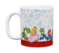 Super Mario Mug 300Ml, Ceramic Drinkware, Dishwasher & Microwave Safe, Official Nintendo Gift, Paladone