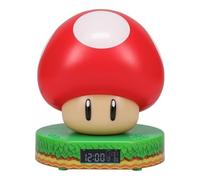 Nintendo Merchandising Super Mario Super Mushroom Alarm Clock Golden