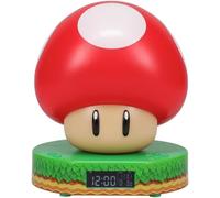Super Mario Mushroom Digital Alarm Clock by Paladone - USB Powered, New