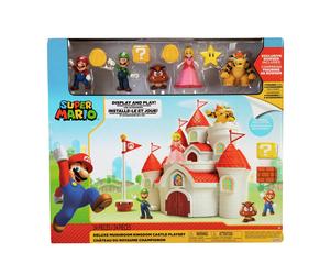Super Mario Mushroom Kingdom 2.5 inch Figure Playset