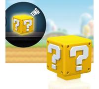 Super Mario Nightlight with Sound Question Block 8 cm