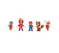Super Mario Nintendo Figures Set of 5 Only Mario, 6.5 cm