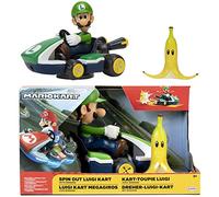 MARIOKART SPIN OUT LUIGI KART BRAND NEW IN BOX 3+ 40875 JAKKS 13CM
