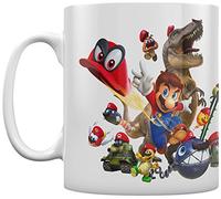 Pyramid MG24894 Super Mario Odyssey Cap Montage Coffee Mug, Porcelain, Multi-Colour