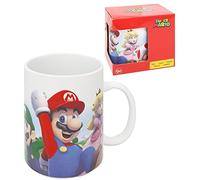 Super Mario Peach Toad Luigi and Yoshi Ceramic Mug 11oz Mug in Box