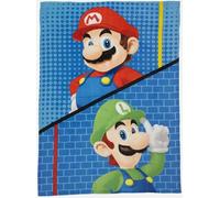 Super Mario Plush Micro Raschel Blanket, 62 in x 90 in