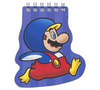 Super Mario Power-Up Die-Cut Notepad (Penguin Mario)