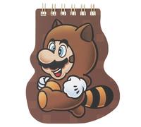 Super Mario Power-Up Die-Cut Notepad (Tanooki Mario)